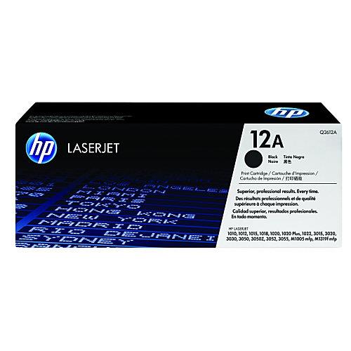 HP 12A-Q2612A Black Toner Cartridge